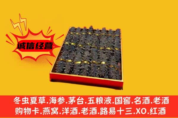 忻州定襄县回收海参